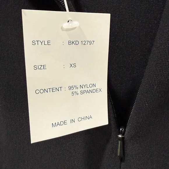 Boston Proper Black Long Sleeve Dress - Picture 9 of 12